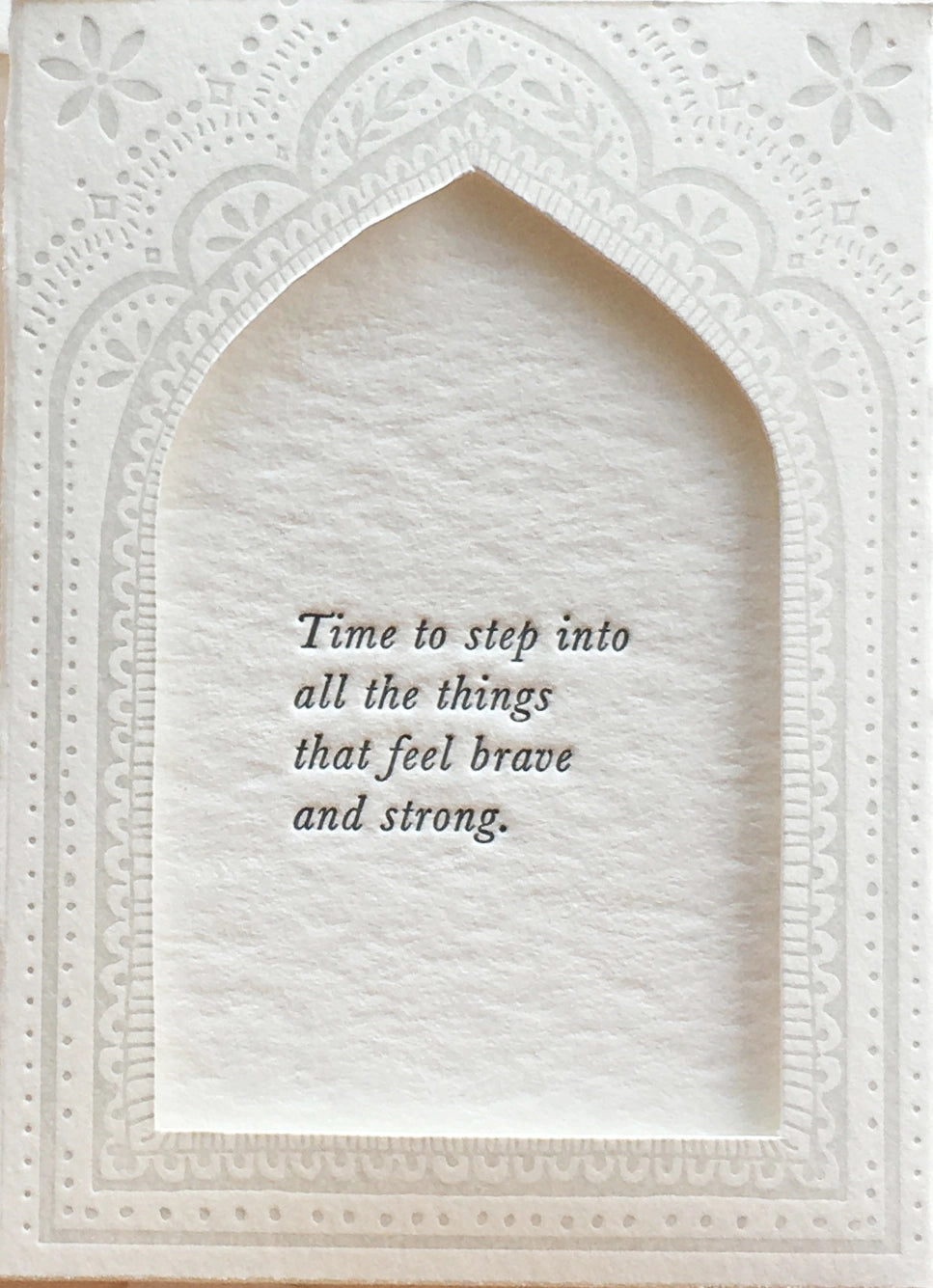 The Little Press Ephemera Inspiration Deck - 32 Letterpress Printed Quote Cards