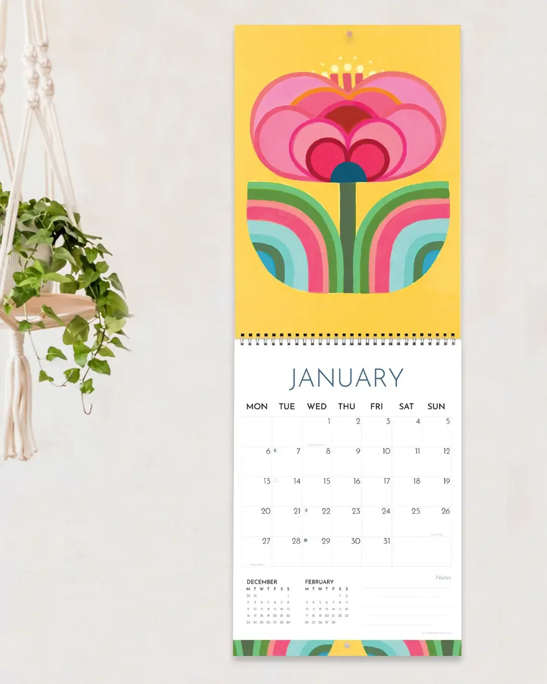 Earth Greetings Australian Artist Calendar 2026