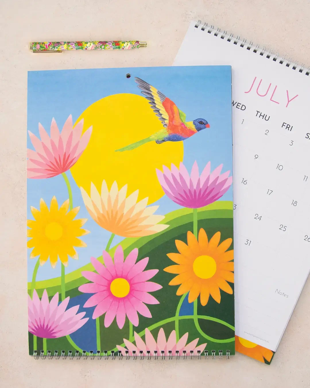 Earth Greetings Australian Artist Calendar 2026