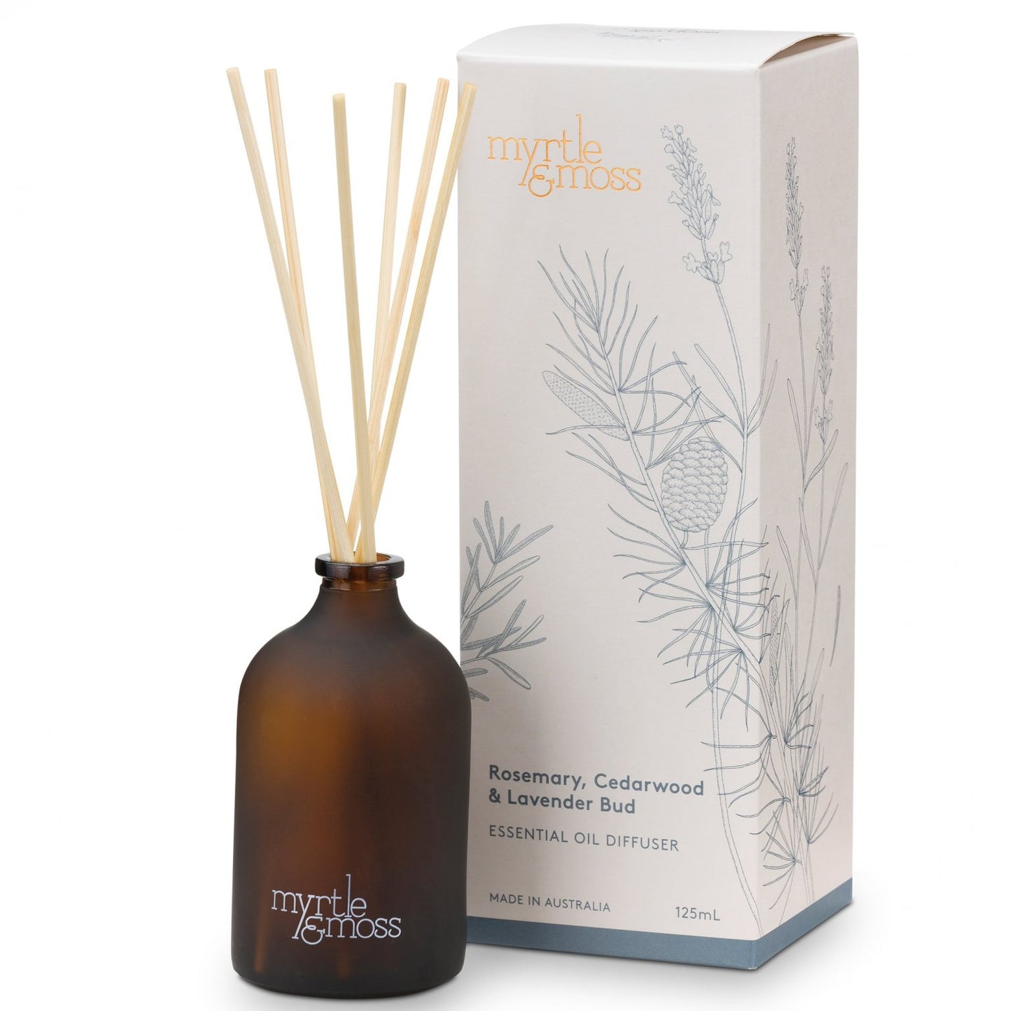 Myrtle & Moss Essential Oil Reed Diffuser Home Fragrance