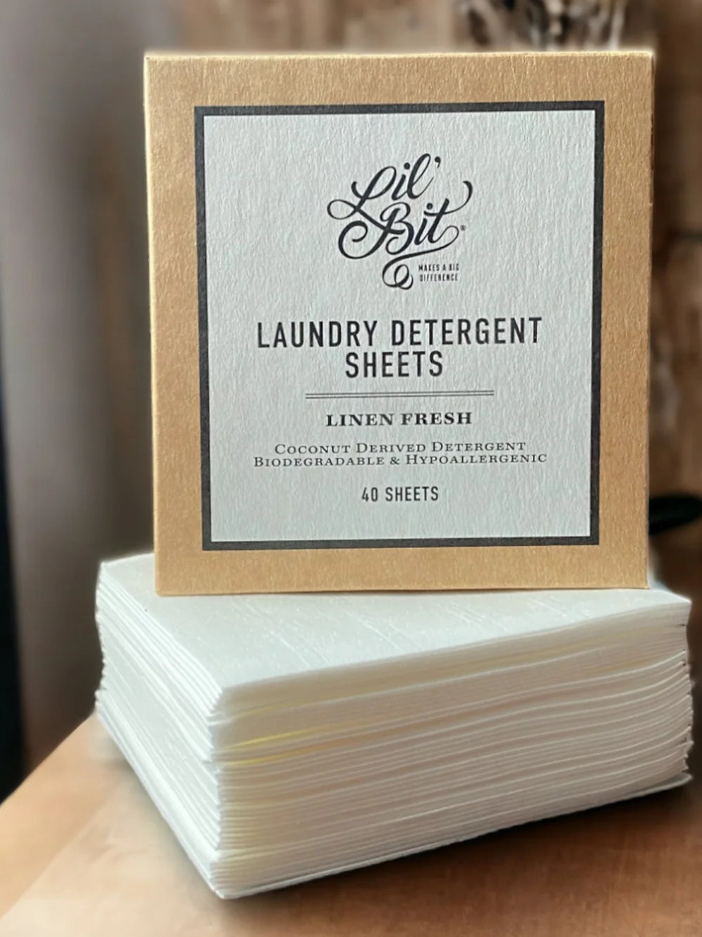 Lil Bit Better Laundry Sheets - 40 Sheets
