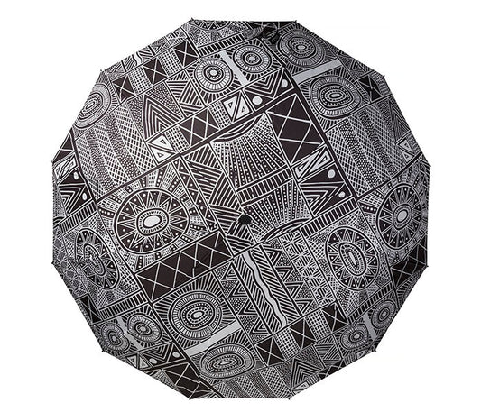 Warlukurlangu Artists Folding Umbrella