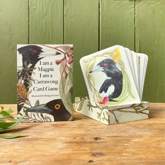 Bridget Farmer I Am A Magpie I Am A Currawong Card Game