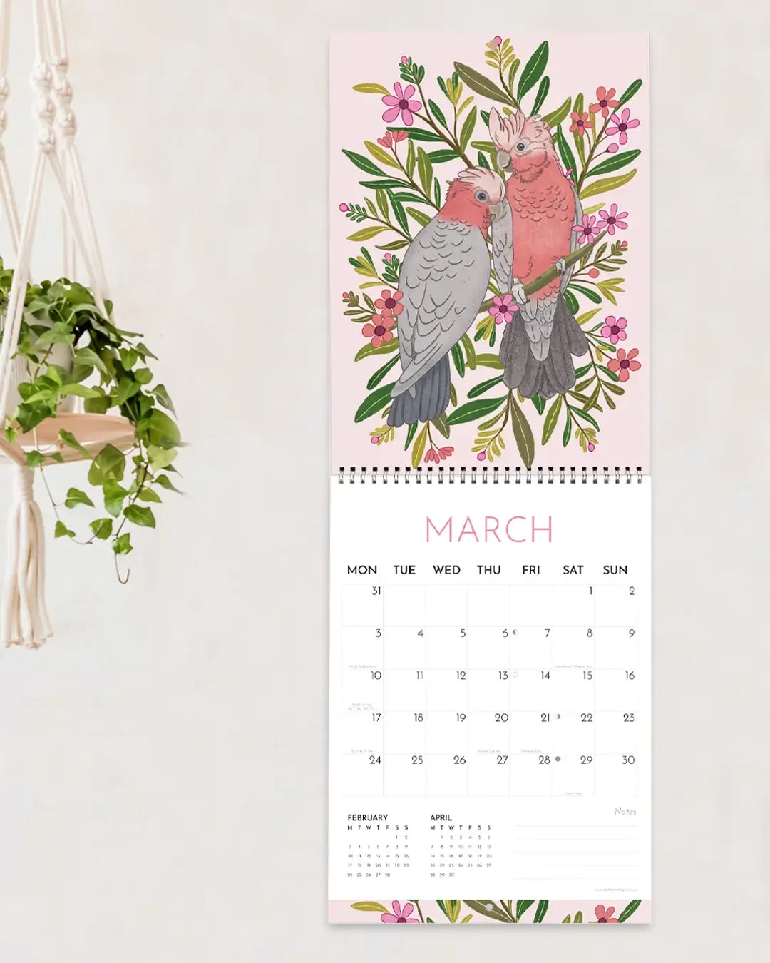 Earth Greetings Australian Artist Calendar 2026