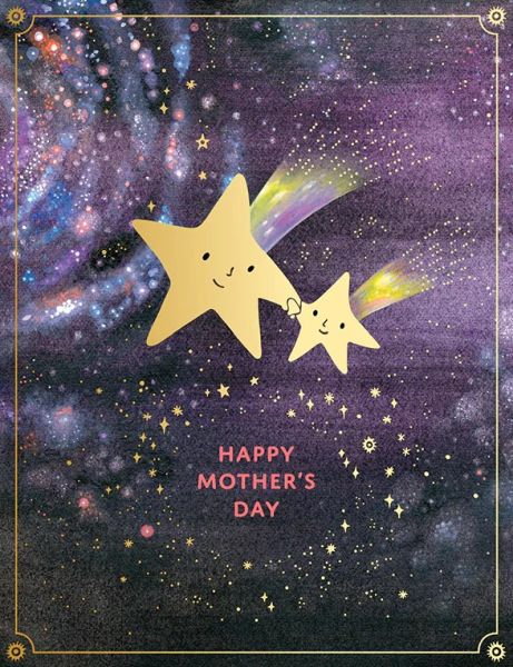 Mothers Day Stars Greeting Card