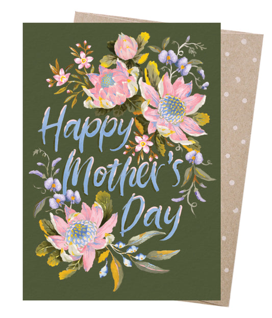 Earth Greetings Jayne Branchflower Mothers Day Waratahs Greeting Card