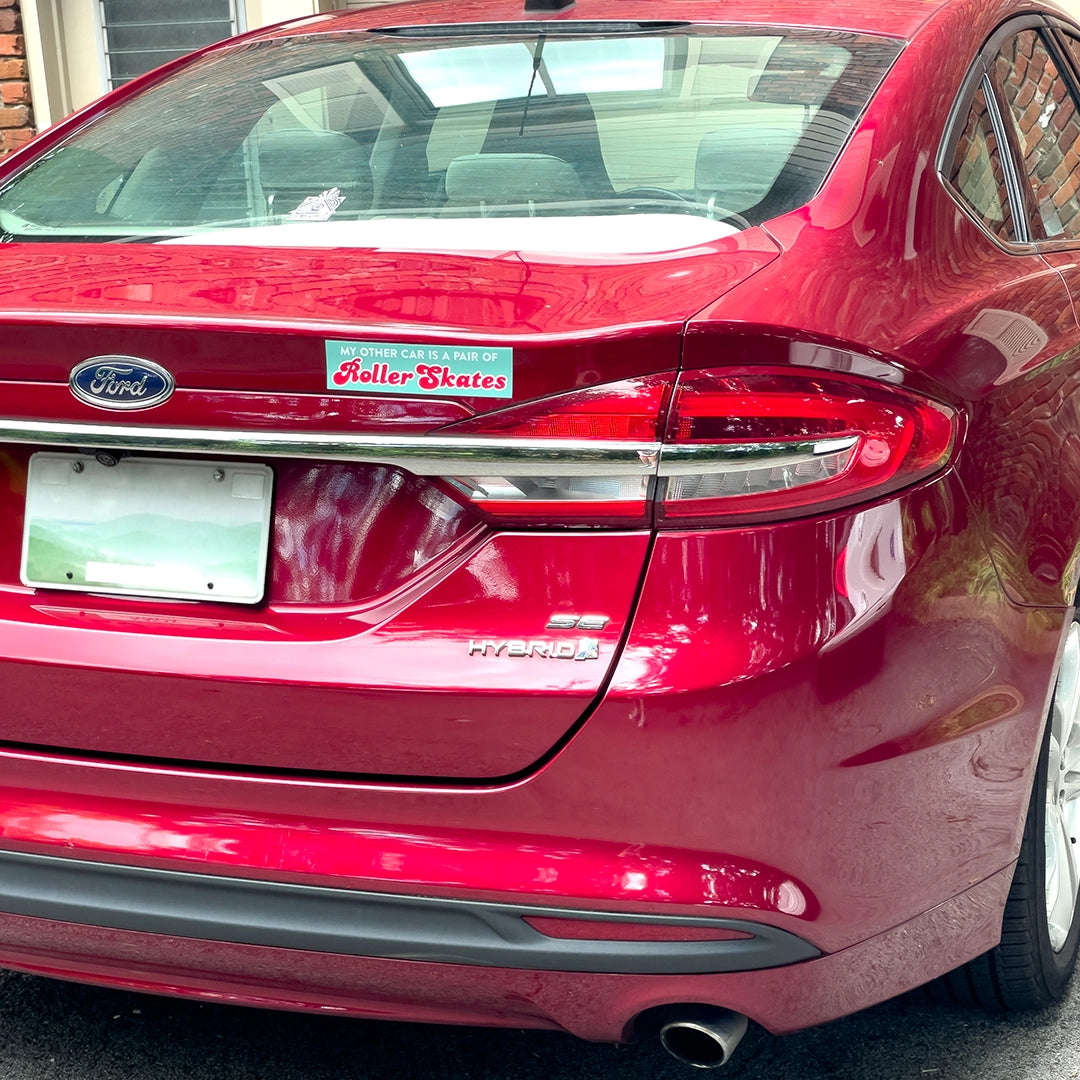 Smarty Pants Paper Company My Other Car Is Roller Skates Sticker