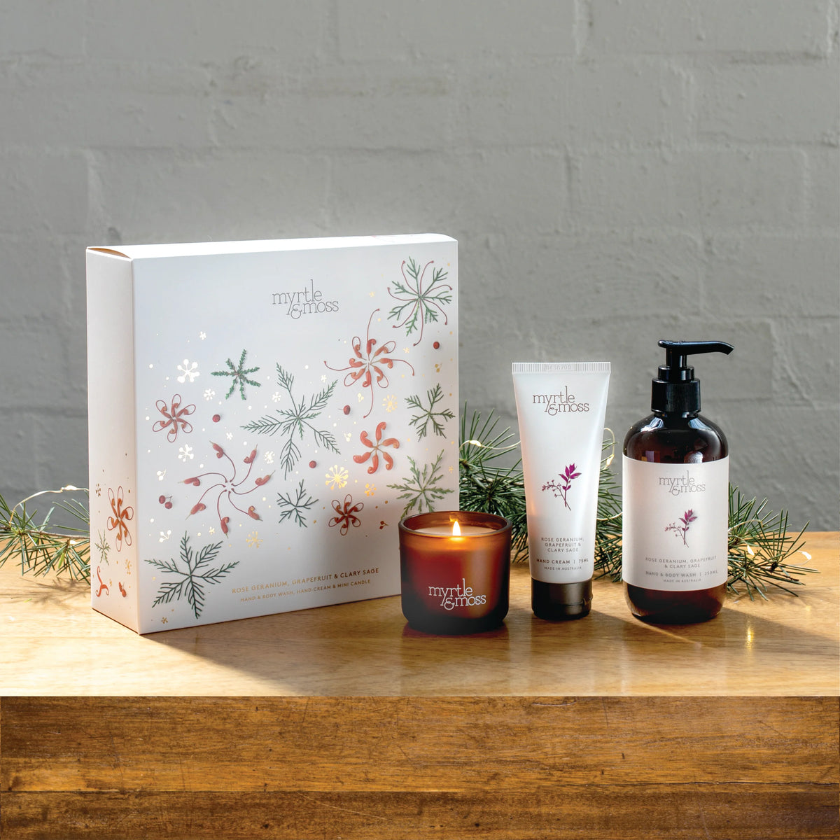 Myrtle & Moss Christmas Trio Gift Pack