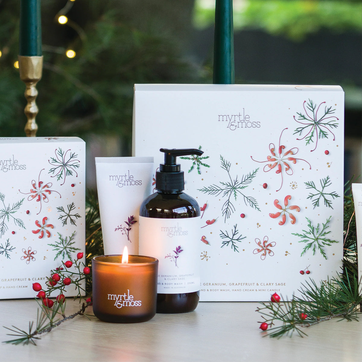 Myrtle & Moss Christmas Trio Gift Pack