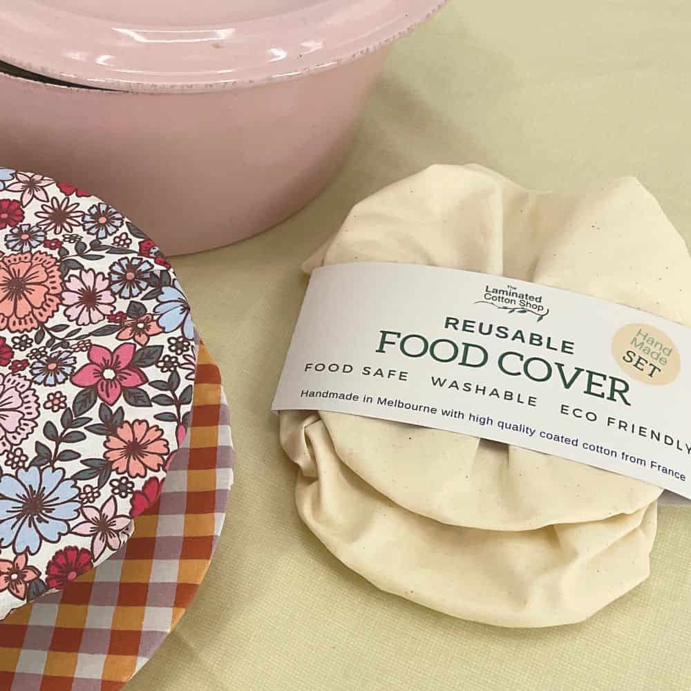 Laminated Cotton Food/Bowl Covers Set of 2