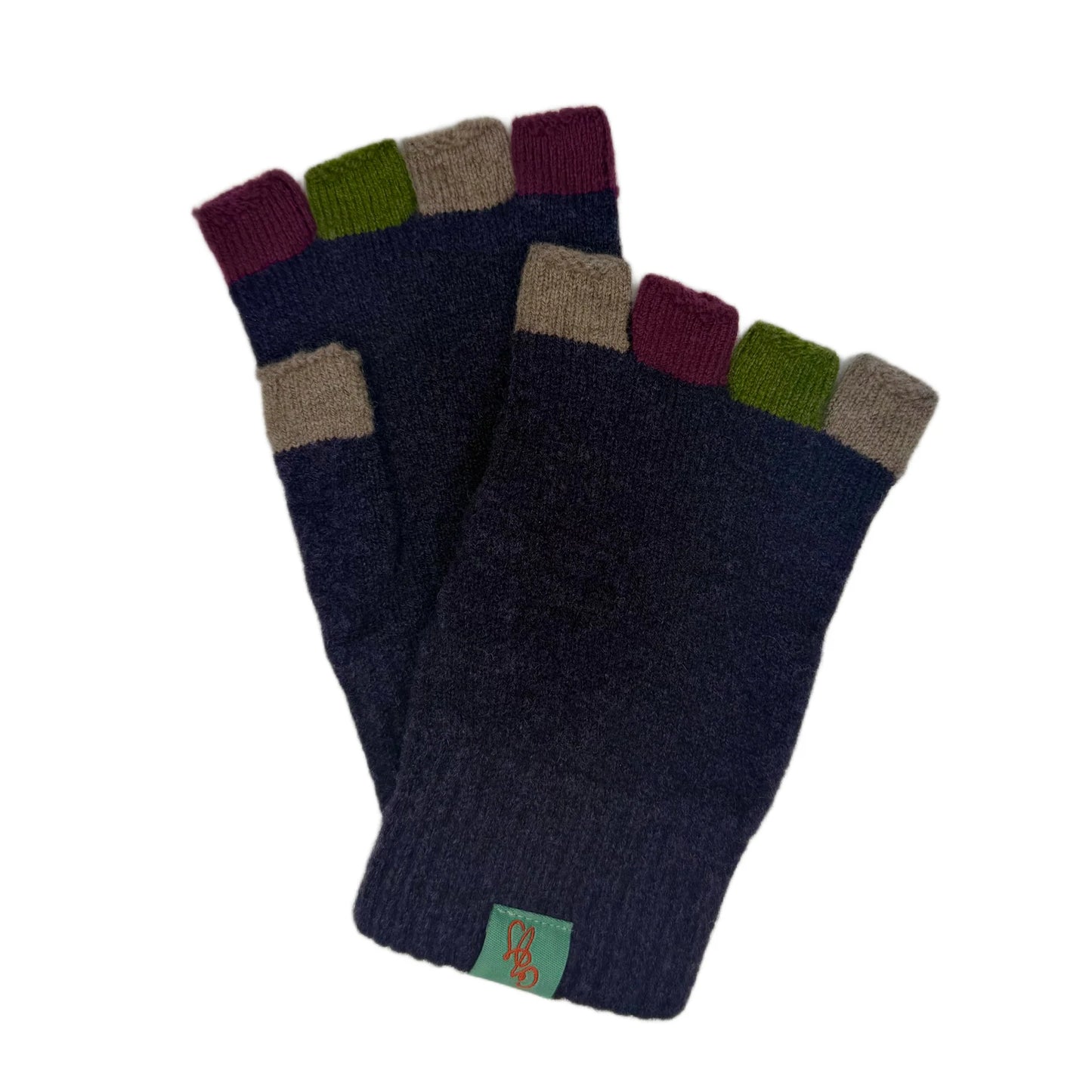 Otto & Spike Australian Wool Fingerless Gloves
