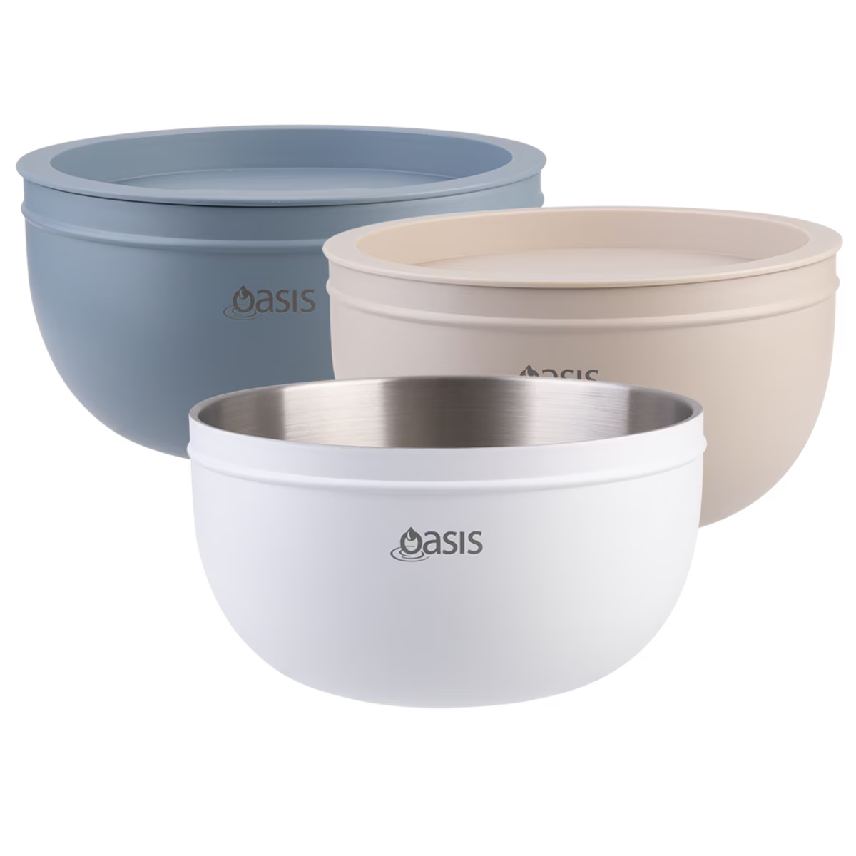 Oasis Double Wall Insulated Salad Bowl 2.8 Litre Capacity