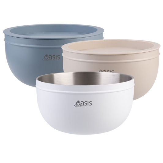 Oasis Double Wall Insulated Salad Bowl 2.8 Litre Capacity