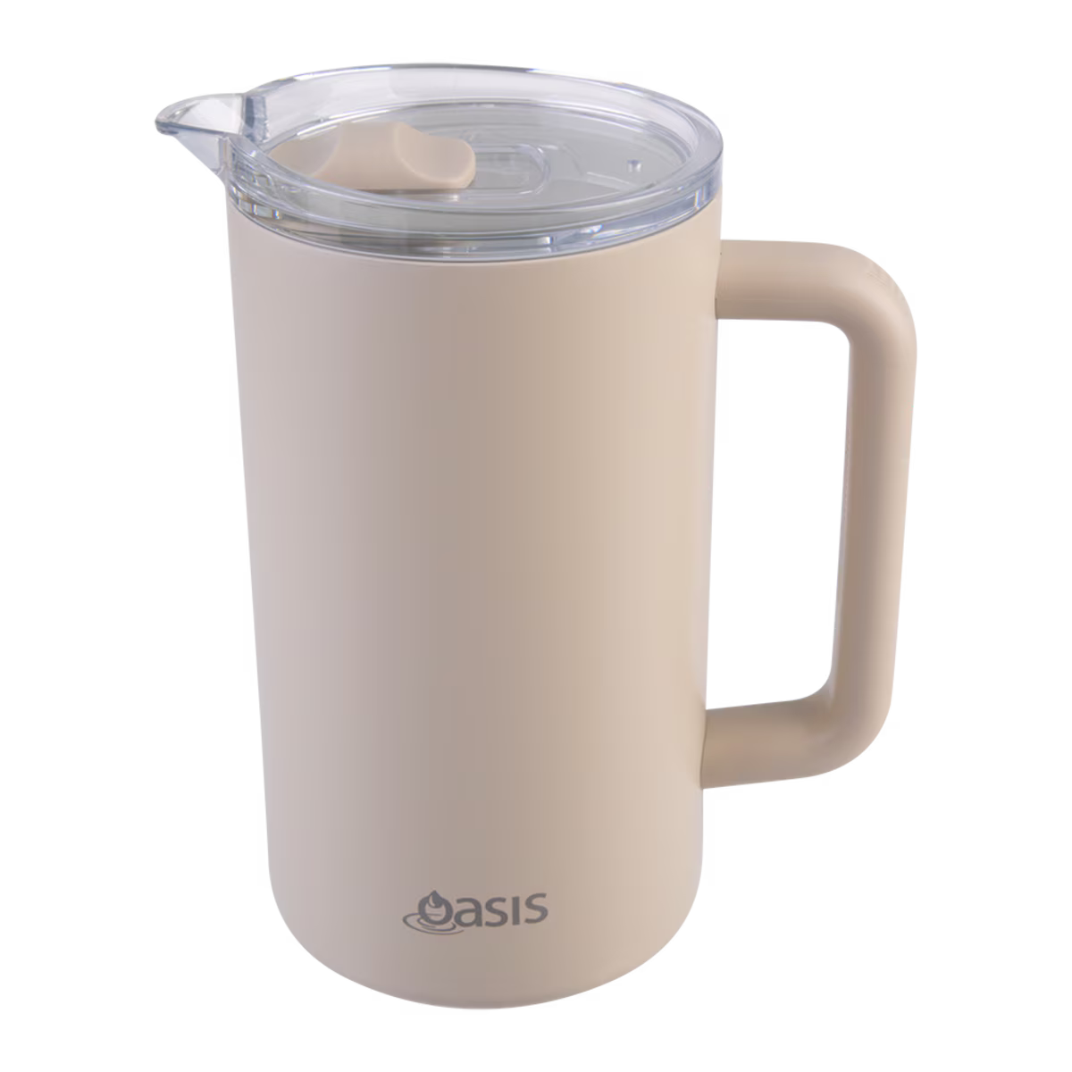 Oasis Ceramic Lined Triple Wall Insulated Stainless Steel Water Pitcher 1.5 Litre Capacity