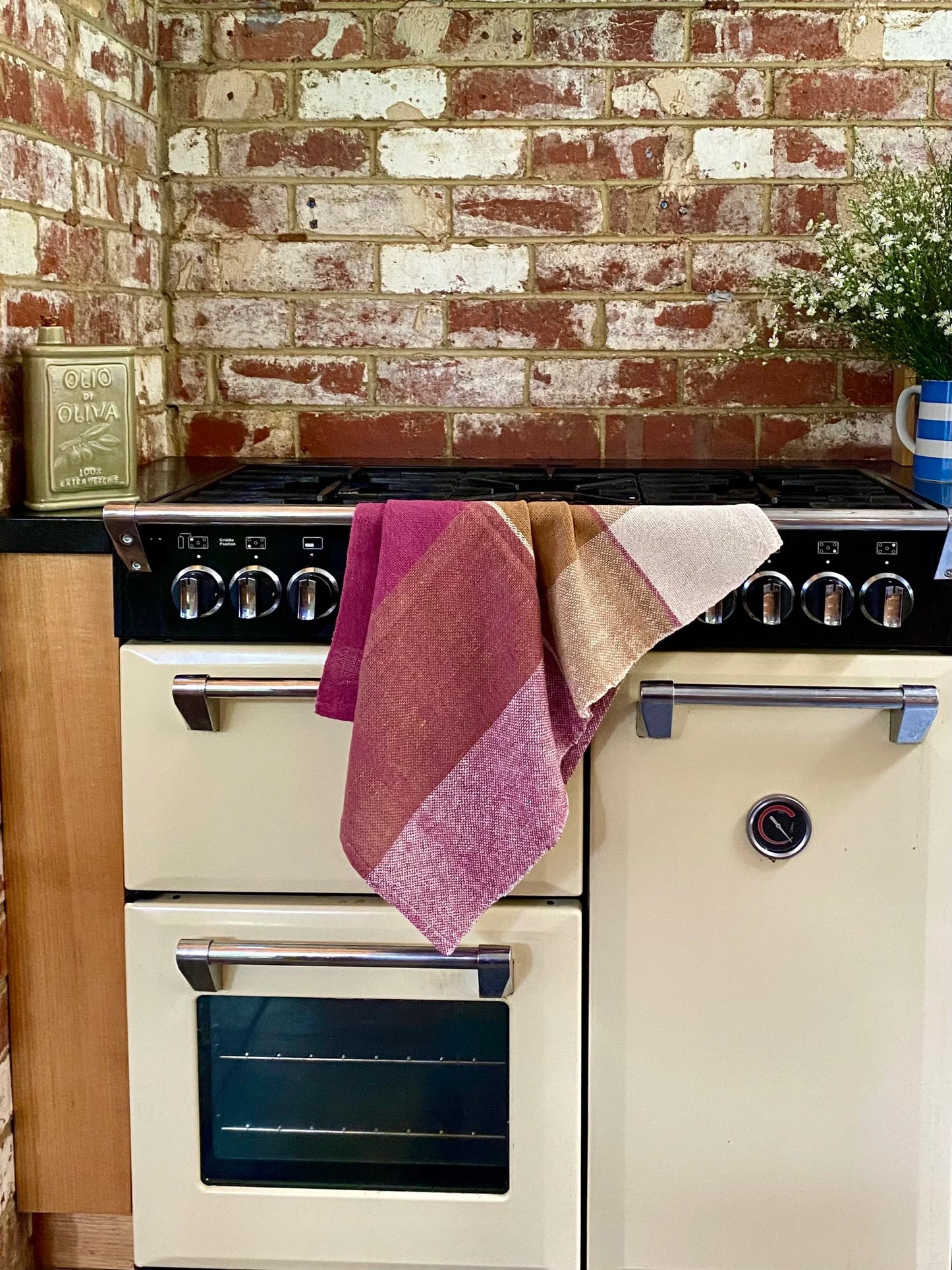 Loom Designs Organic Hand Loomed Cotton Tea Towel