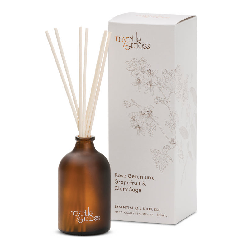 Myrtle & Moss Essential Oil Reed Diffuser Home Fragrance