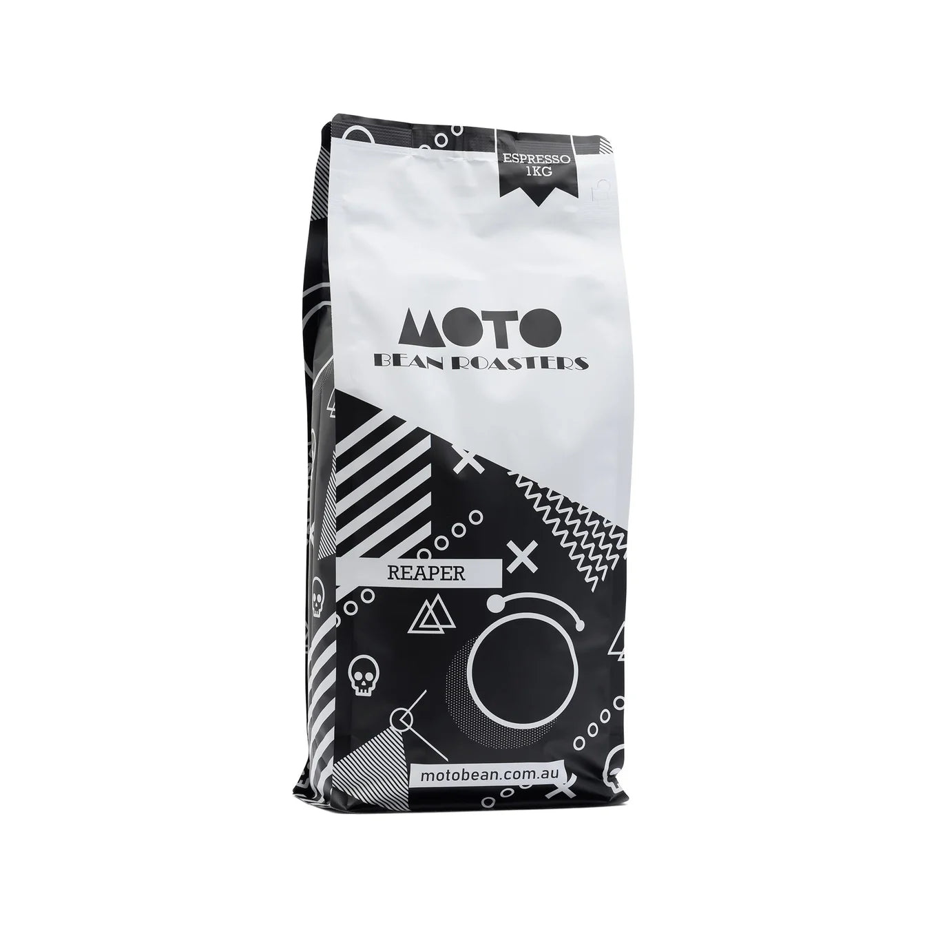 MotoBean Coffee - Whole Beans Take Home Pack 250gm & 1kg