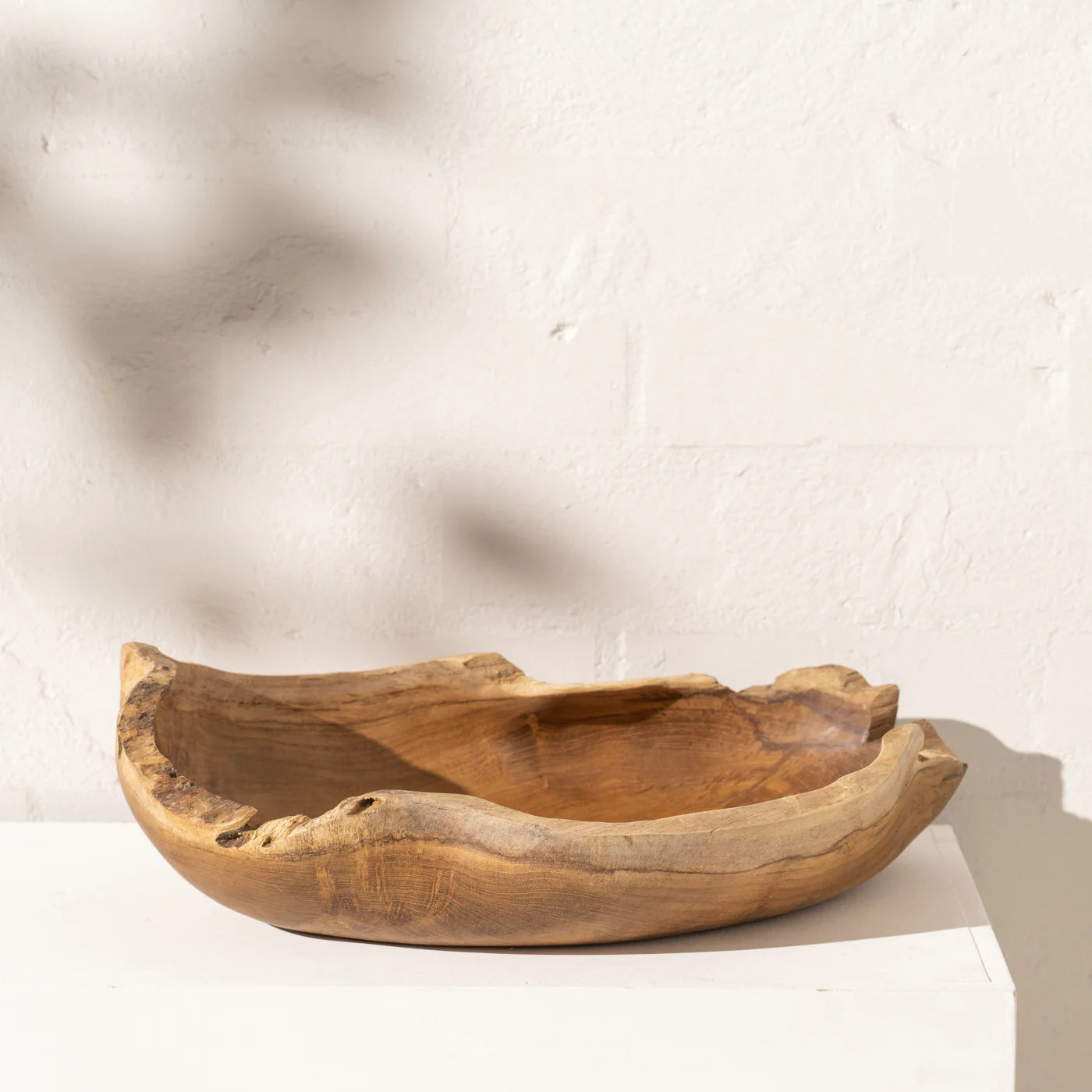 Recycled Teak Rei Sculptural Bowl