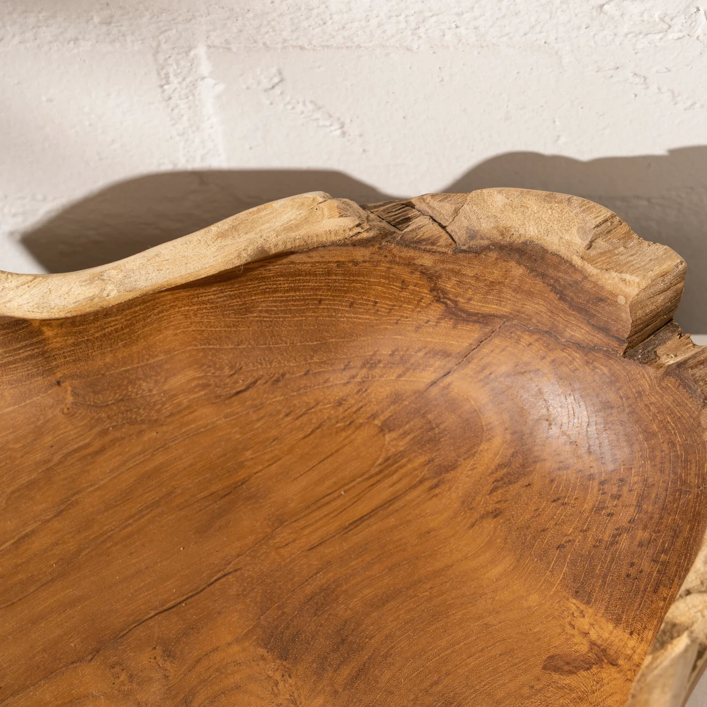 Recycled Teak Rei Sculptural Bowl