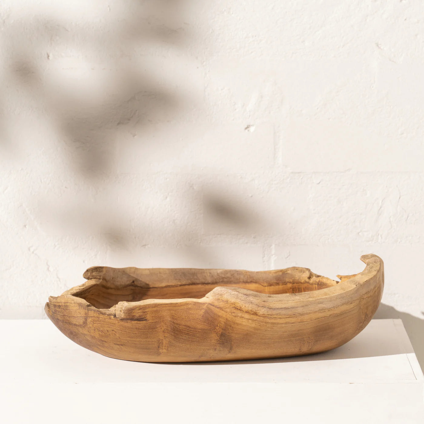 Recycled Teak Rei Sculptural Bowl