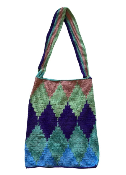 Project Two Mile Colourful Bilum Bag - CF0014