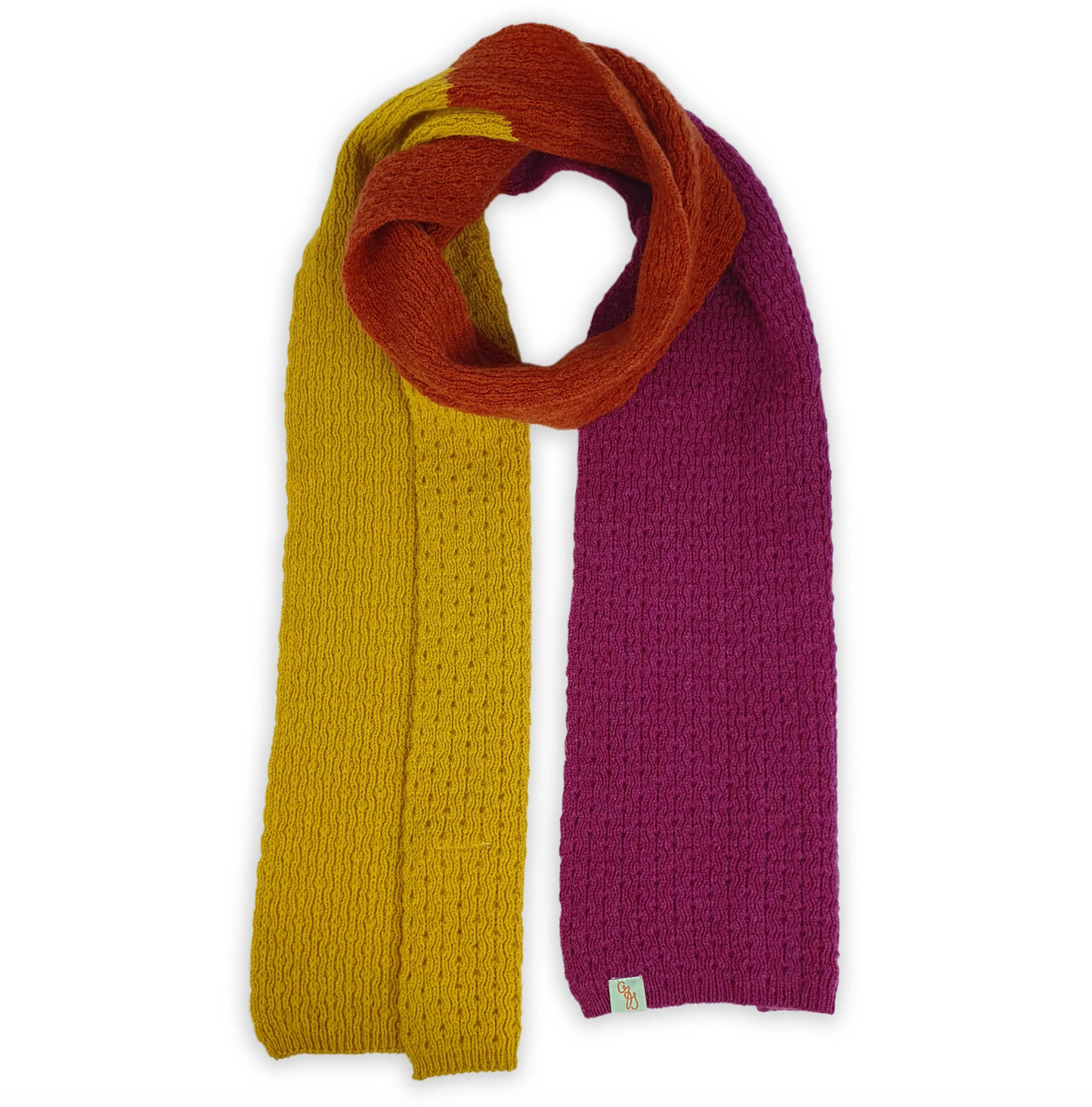 Otto & Spike Ostrich Premium Australian Lambswool Scarf