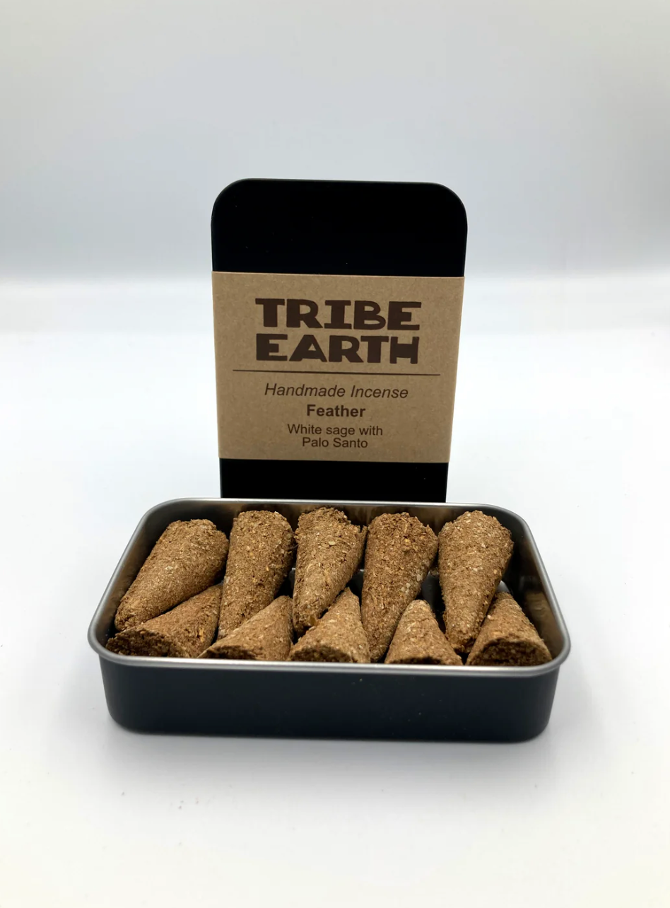 Tribe Earth Handmade Incense Cones - Feather