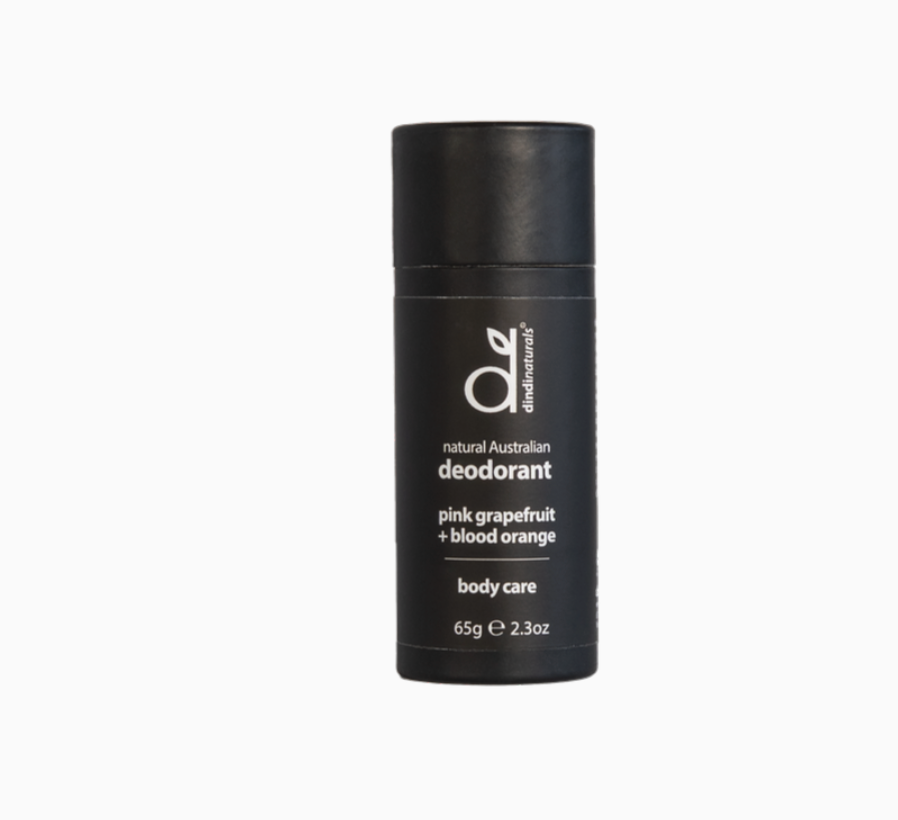 Dindi Naturals Pink Grapefruit & Blood Orange Deodorant Balm Stick 65gm