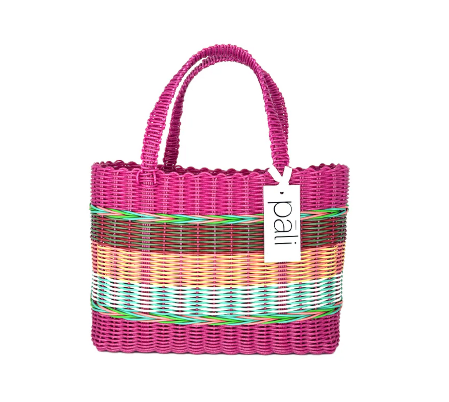 Pali Mira Project - Hand Woven Baskets - Stripe