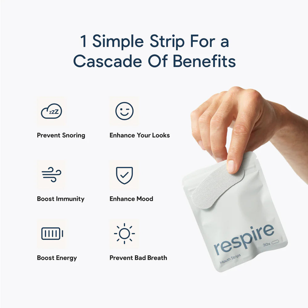 Respire Mouth Tape Sleep Strips 30 Pack