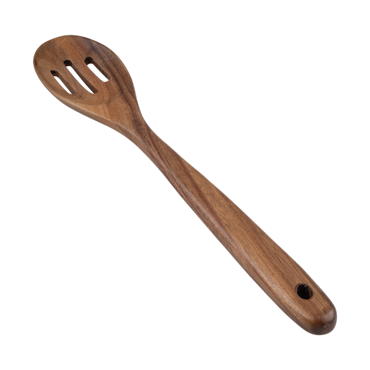 Acacia Wood Slotted Spoon