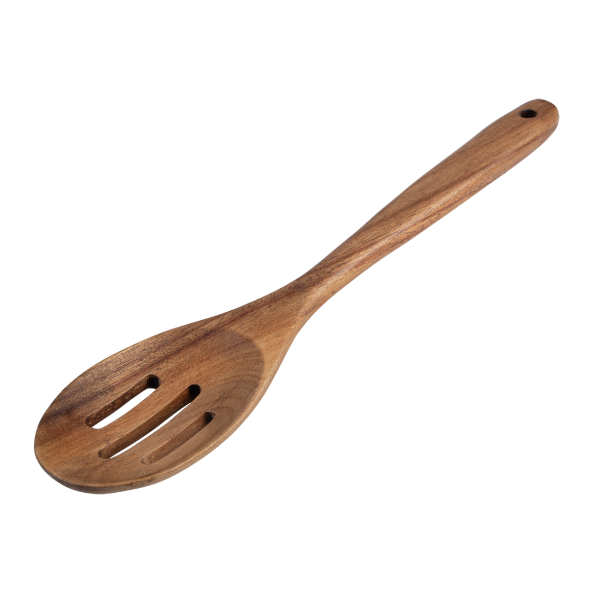 Acacia Wood Slotted Spoon