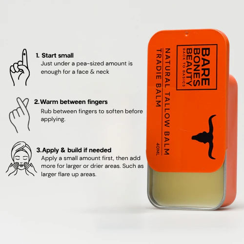 Bare Bones Beauty Tradie Tallow Balm