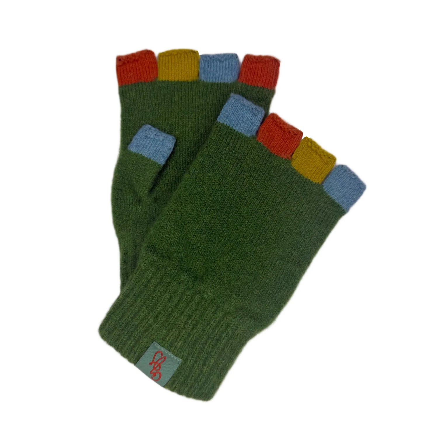 Otto & Spike Australian Wool Fingerless Gloves
