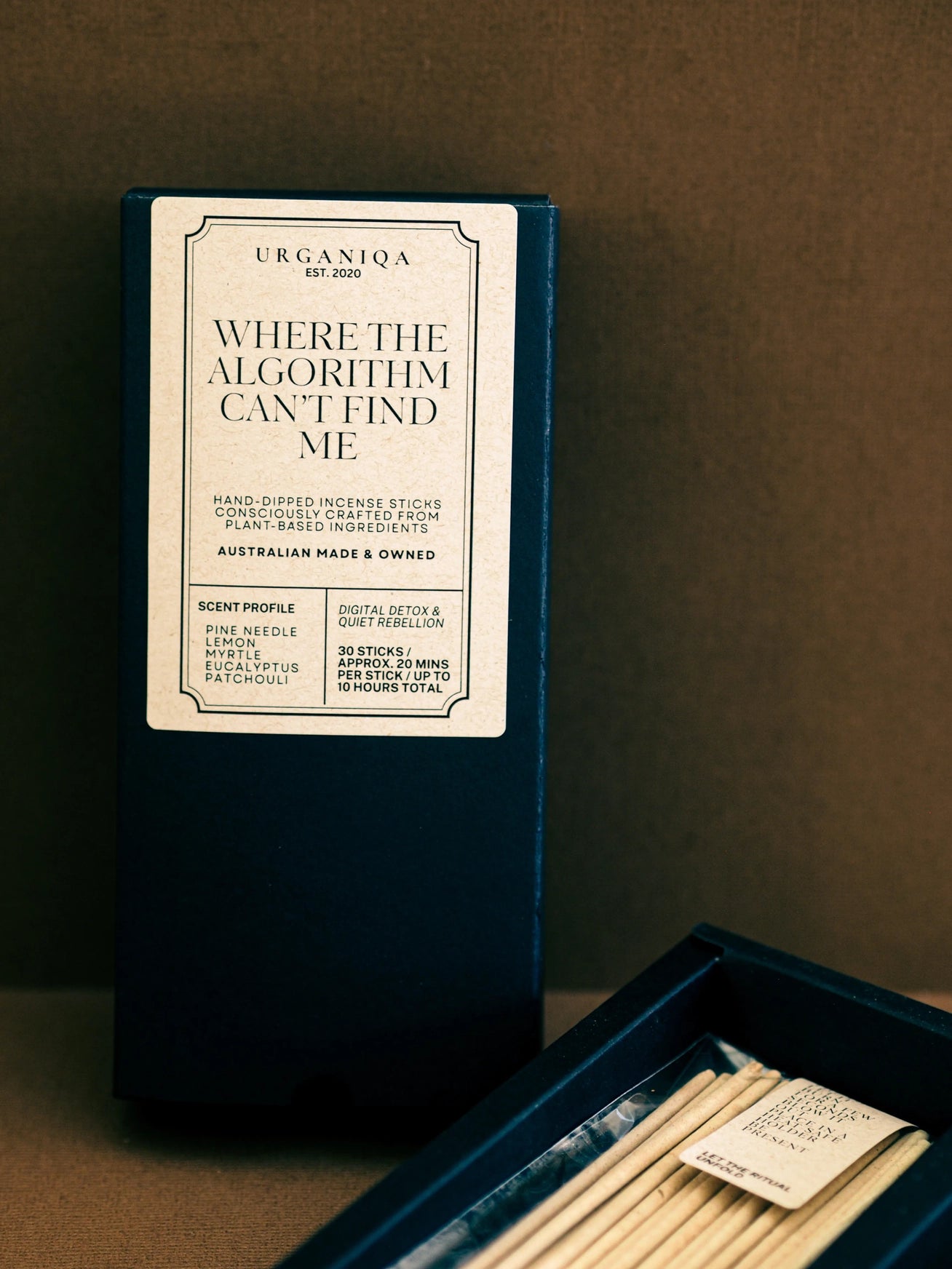 Urganiqa Where The Algorithm Can't Find Me Stick Incense