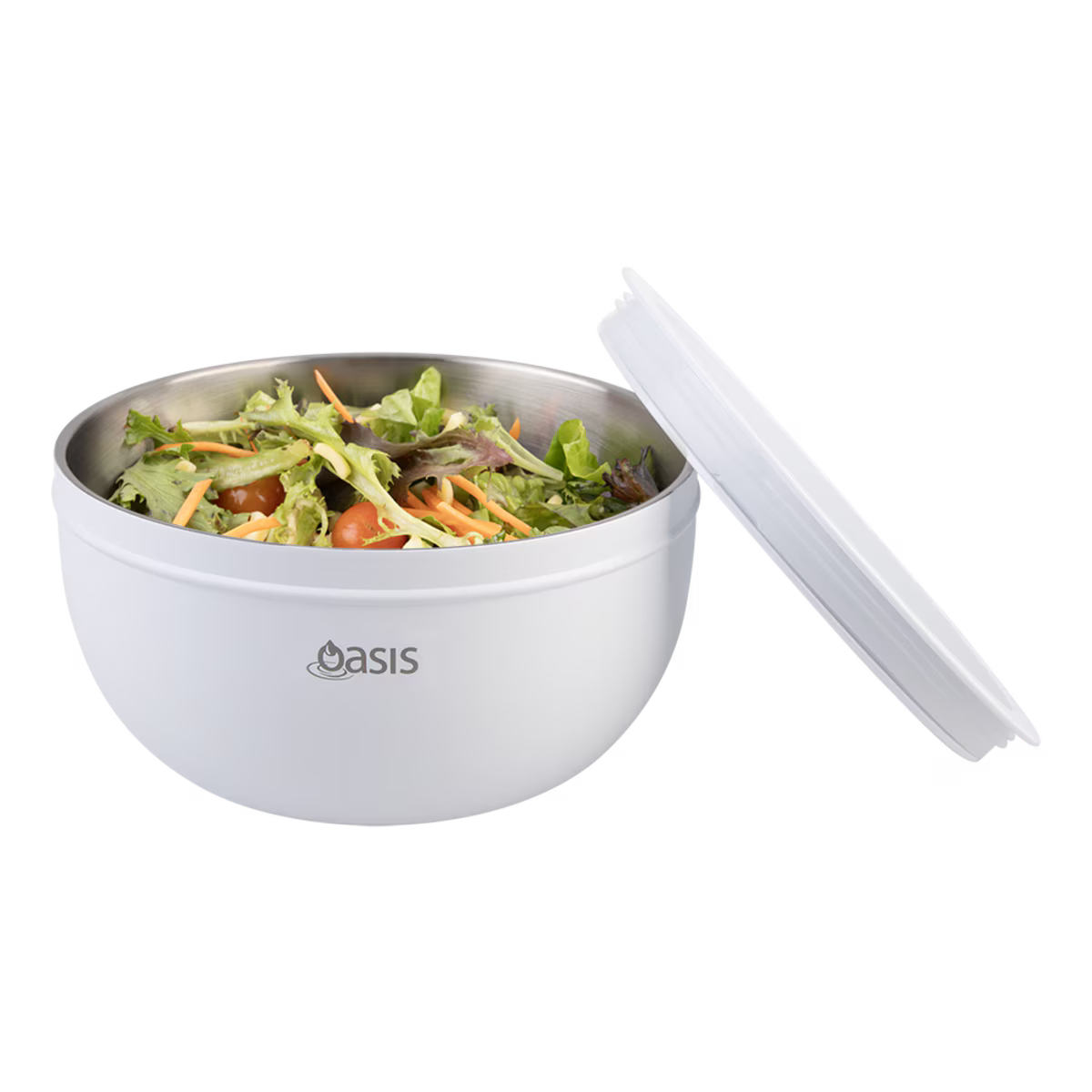 Oasis Double Wall Insulated Salad Bowl 2.8 Litre Capacity