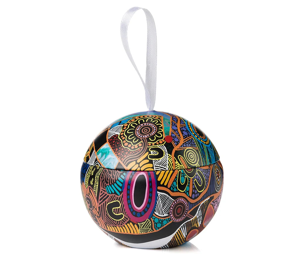 Indigenous Artists Christmas Bauble Tin - 5 Designs