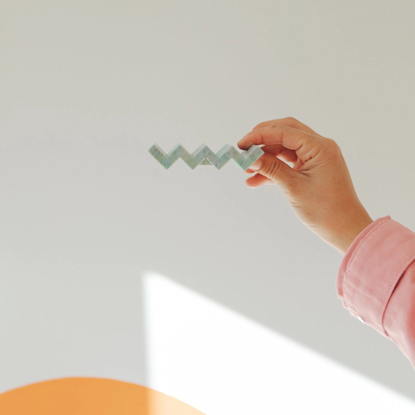 Müll Club Zig Zag Recycled Plastic Soap Dish