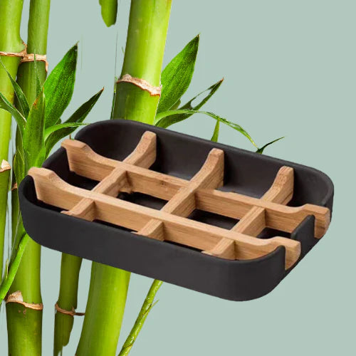 Rohr Remedy Bamboo  Eco Soap Dish