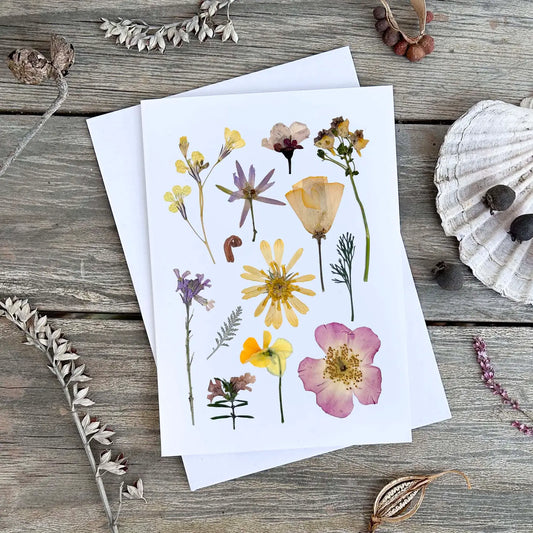 Wild Finch Studio Barefoot Meadow Greeting Card