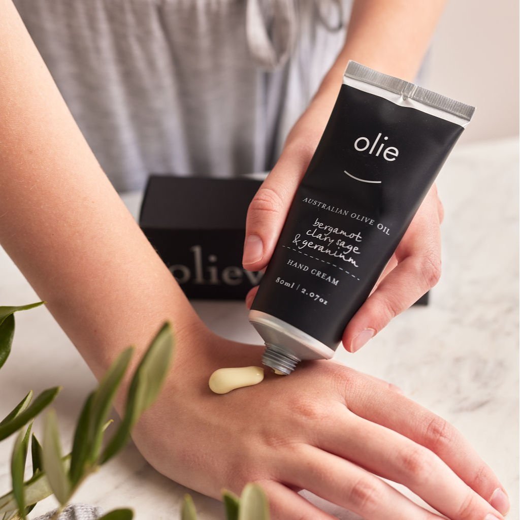 Olieve & Olie Hand Cream Tube 80ml