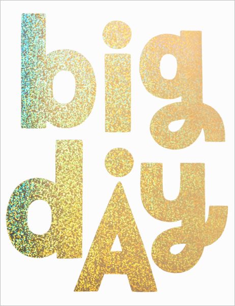 Big Day Greeting Card