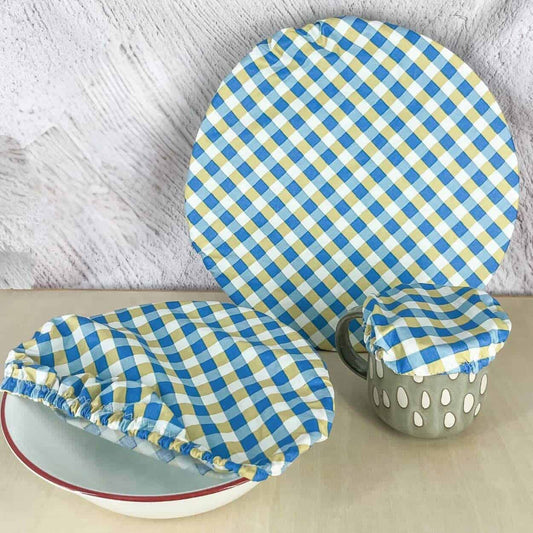 Laminated Cotton Food/Bowl Covers Set of 2