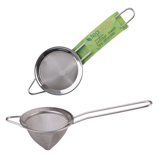 Teaology Stainless Steel Conical Mesh Strainer