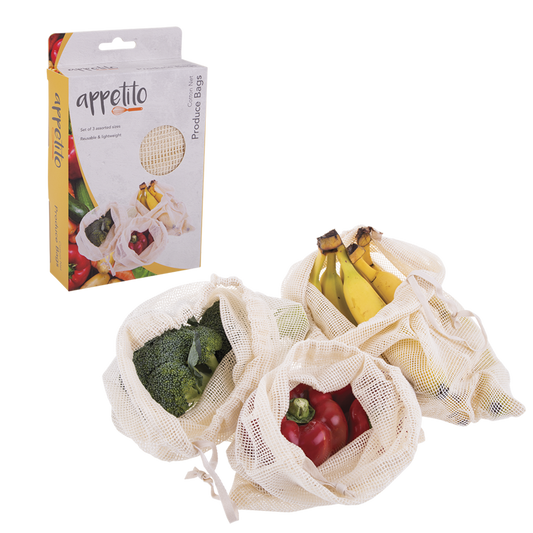 Cotton Net Produce Bags