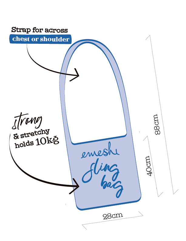 Emeshi Sling Shopper Bag - Two Sizes