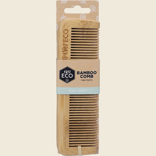 Ever Eco Bamboo Fine Tooth Comb