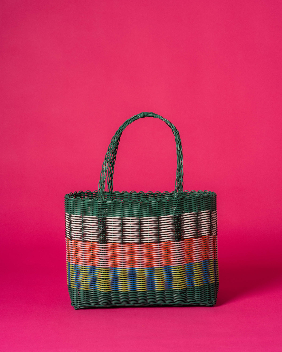 Pali Mira Project - Hand Woven Baskets - Stripe