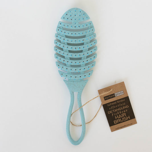 Wheat Straw Detangling Fishbone Hair Brush