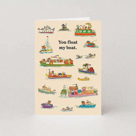 Richard Scarry You Float My Boat Greeting Card